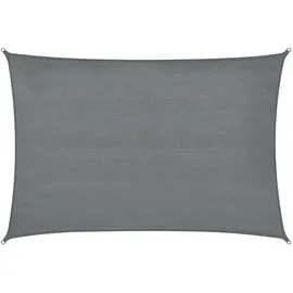 Tectake tectake® Sonnensegel HDPE mit 185 g/m2 und 87 % UV-Schutz, für Balkon, Garten und Terrasse, umfangreiches Montagematerial