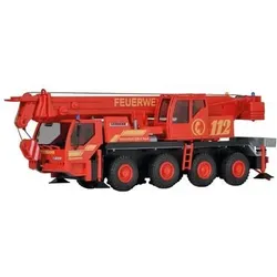 KIBRI 13041 H0 Feuerwehr Kranwagen LIEBHERR LTM 1050/4