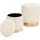 Kare Hocker Cherry Storage Cord 30 x 38 cm Beige