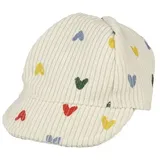 Heless Puppen-Kappe Herz-Konfetti Beige