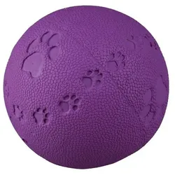 TRIXIE Spielball mit Pfotenabdruck, Quietscher 7 cm
