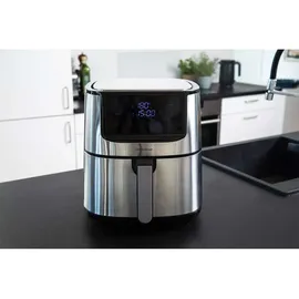Gastronoma Heißluftfritteuse 18290010 Silber