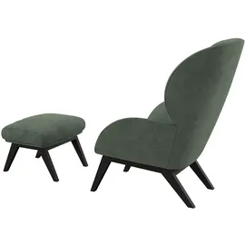 flexlux Ohrensessel Adria Polyester 78 x 100 x 96 cm Grün