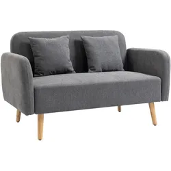 HOMCOM Sofa Polyester, Schaumstoff
