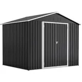 Thanaddo Geräteschuppen 2,40 x 1,92 m Anthrazit