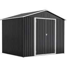 Thanaddo Geräteschuppen 2,40 x 1,92 m Anthrazit