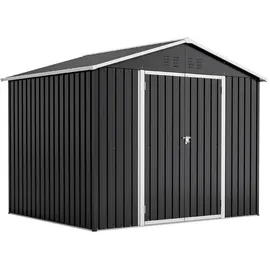 Thanaddo Geräteschuppen 2,40 x 1,92 m Anthrazit