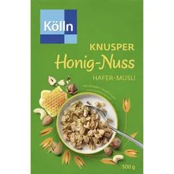 Kölln Müsli Knusper Honig-Nuss 500G