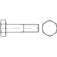 Industrial Quality Supplies EN 14399-4 Sechskant-Passschraube, 10.9 tzn -P-