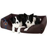 BedDog Hundebett Zara, Hundekissen mit abziehbaren waschbaren Bezug, Hundekorb, Hundesofa, für große Hunde, XXL