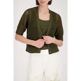 Monari Strickjacke olive 46