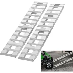 VEVOR Autorampe Aluminiumlegierung-Rampen Laderampe 2721,6kg 183x38cm 2 Stk.