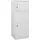 vidaXL Sattelschrank Hellgrau 53x53x140 cm Stahl