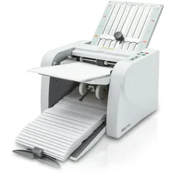 Falzmaschine IDEAL 8306, Kompakter Helfer für A4- und 122-Formate mit 4 Falzarten und Bandauslage