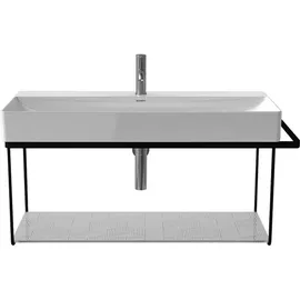 Duravit Metallkonsole 106,5 x 45 cm Schwarz Matt