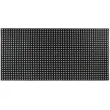 vidaXL Ringgummimatte 100 x 150 cm Schwarz