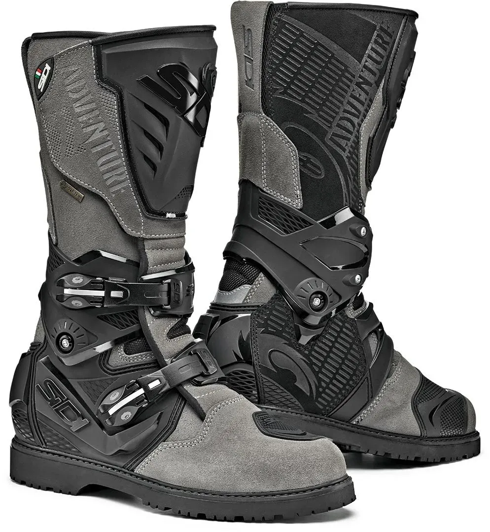 Sidi Adventure 2 Gore-Tex Motorradstiefel, grau, Größe 42 für Männer