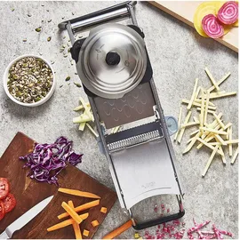 De Buyer Mandoline Revolution Master Edelstahl-Gemüsehobel