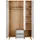 OTTO home Kleiderschrank Lund 120 x 203 x 52 cm Grau
