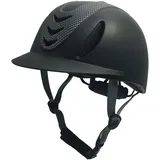 Colcolo Reithelm, Reithelm mit Belüftungsöffnungen für Outdoor-Sportsicherheit, Sommer-Fahrradhelm, Reitkappe für Kinder, Carbon Flower Schwarz