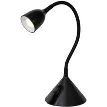 LUCIDE MILO - Schreibtischlampe - Ø 12,8 cm - LED - 1x3,2W 3000K - Schwarz