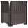vidaXL 1-Sitzer Sessel Rattan-Look PP Hellgrau