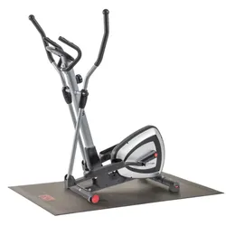 Motive Fitness by U.N.O. Crosstrainer CT 400 inkl. Schutzmatte grau/schwarz