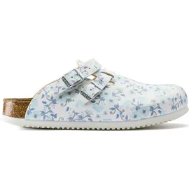 Birkenstock Kay SL Birko-Flor, Blooming Roses Black, schmal 36