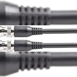 Sygonix SY-4714554 Video Verlängerungskabel [1x BNC-Stecker - 1x BNC-Stecker] 20.00 m Schwarz