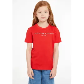 Tommy Hilfiger T-Shirt - Rot,Weiß,Dunkelblau - 110