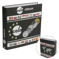 SAFE Schwäbische Albumfab Münzenalbum für Münzen aus aller Welt für verschiedene Münzengrössen. Leerordner ohne Inhalt