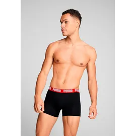 Puma Boxershorts 2er Pack Rot XXL