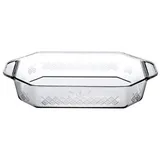 Pasabahce Borcam Premium Auflaufform Rechteckig, hitzebeständig, Backform hitzebeständig, Familienessen 2,7L