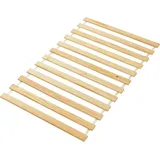 Idimex Rolllattenrost 80 x 160 cm aus Kiefer massiv - Lattenrost mit 12 Latten aus Massivholz Kiefer, Rollrost