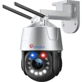 5MP 30X Optischer Zoom Überwachungskamera Aussen wlan 2,4/5GHz, ip Kamera Outdoor mit Auto Cruise/Tracking/Zoom Personenerkennung, 150M Nachtsicht,