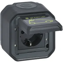 Legrand Plexo New Schutzkontakt-Steckdose Anthrazit