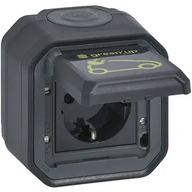 Legrand Plexo New Schutzkontakt-Steckdose Anthrazit