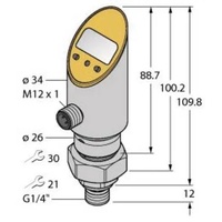 Turck Drucksensor PS003A-504-2UPN8X-H1141