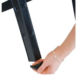 SCHULTE Regalwelt Schulte Regalwelt, Kellerregal, Schwerlast Steckregal Schulte schwarz strukturiert 1800x1000x350 mm, 4 Bden Tragkraft 360 kg