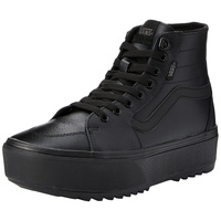 VANS Damen Filmore Hi Tapered Platform ST Sneaker, Tumble Black/Black, 38 EU