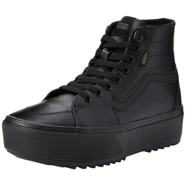 VANS Damen Filmore Hi Tapered Platform ST Sneaker, Tumble Black/Black, 38 EU