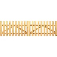 Tetzner & Jentzsch Gartentor 300 x 80 cm Grün/Holz