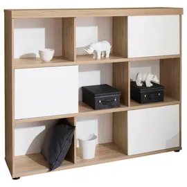 Paidi Standregal Fionn 126,9 x 109,7 x 42,6 cm Eiche weiß
