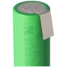 Sony Konion US18650VTC5 2600mAh 3,6V - 3,7V 65,4x18,2mm mit Lötfahne U