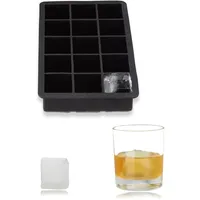 Relaxdays Eiswürfelform Silikon, 3,5 cm Eiswürfel, BPA-frei, für Cocktails,