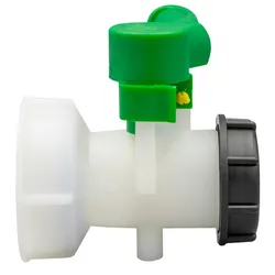 IBC Klappenhahn S75x6 IG für IBC-Tank