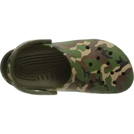 Crocs Classic Printed Camo Clog army green/multi 39-40