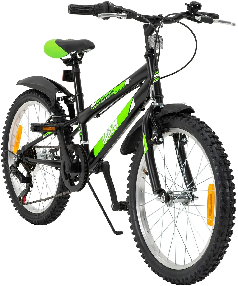 Actionbikes Kinderfahrrad Arrow 20 Zoll, Gangschaltung, V-Brake-Bremsen, verstellbar, Diamantrahmen