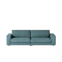 Jette Home Sofa Cord Sila , türkis/petrol , Maße (cm): B: 250 H: 85 T: 107.0