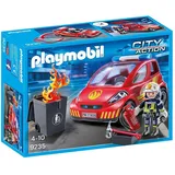 PLAYMOBIL 9235 Feuerwehr-Einsatzfahrzeug - Rot